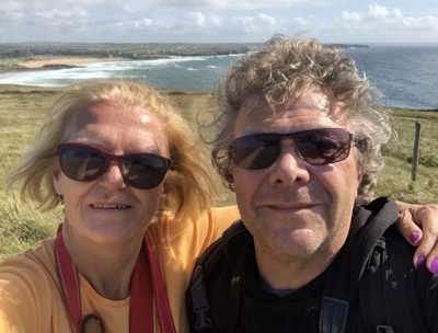 Rev'd Peter and his wife Sally