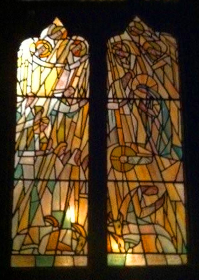 Stained glass window