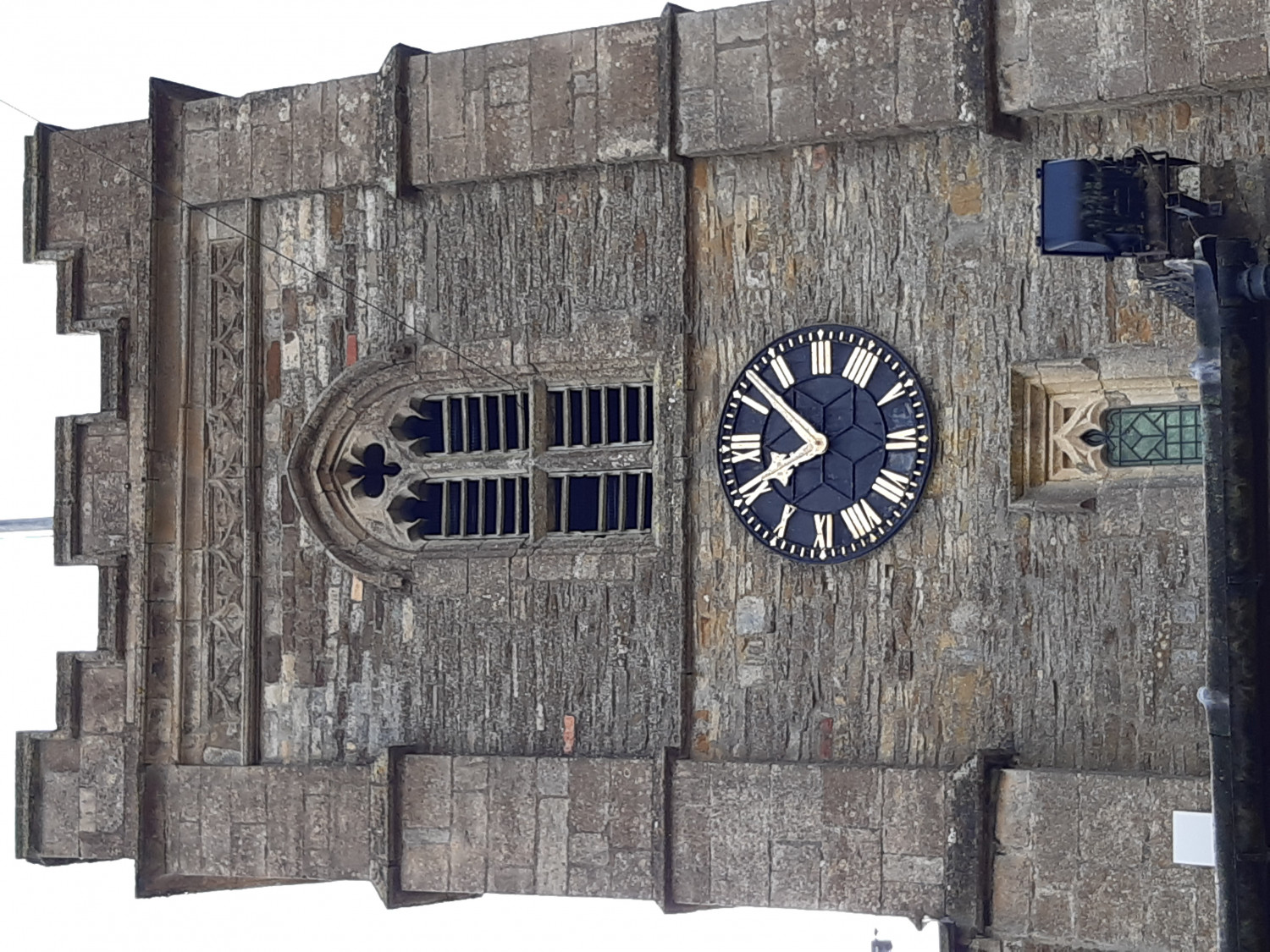 Wing Memorial Clock in Tower