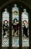 St Peter-stained glass window